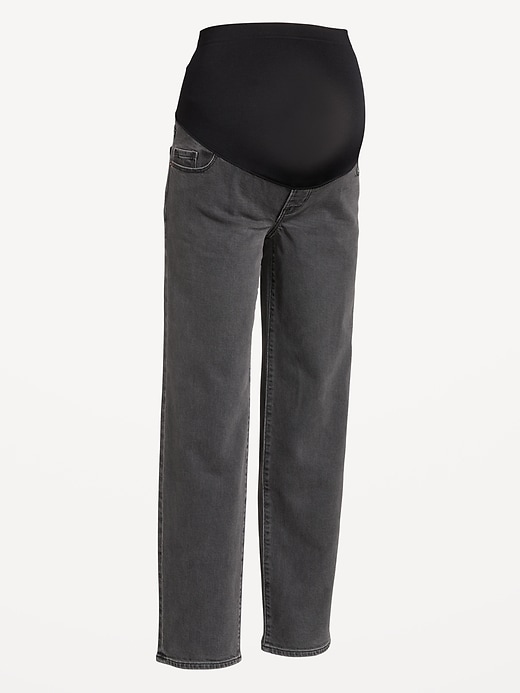 Image number 4 showing, Maternity Full Panel OG Loose Jeans