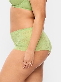Image number 6 showing, Lace Boyshort Underwear