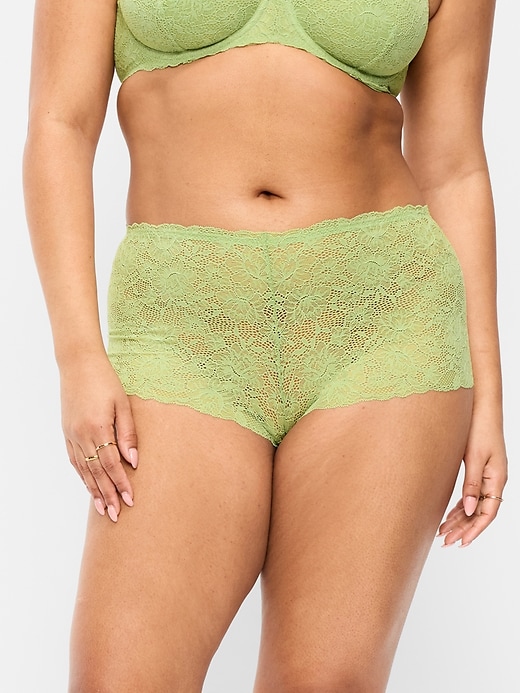 Image number 5 showing, Lace Boyshort Underwear