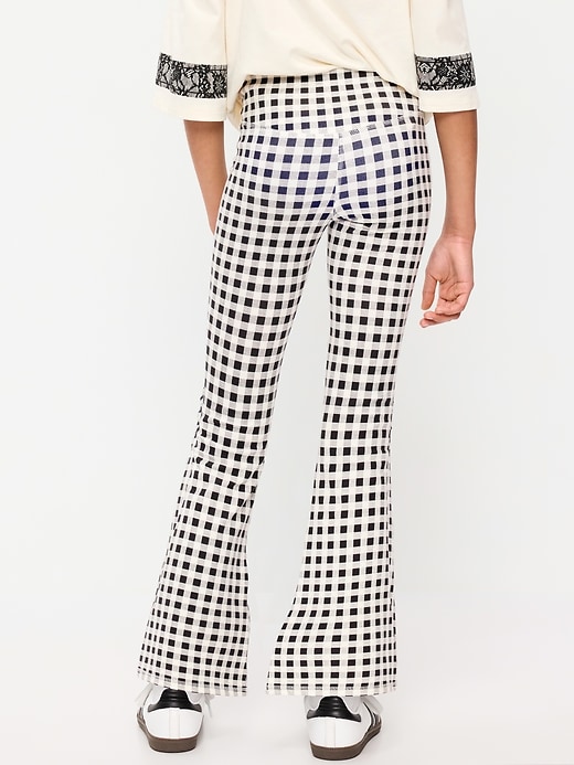 Image number 2 showing, High-Waisted PowerChill Crossover Flared Leggings for Girls