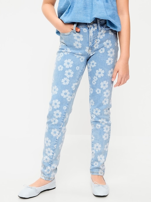 Image number 1 showing, High-Waisted Rockstar 360° Stretch Jeggings for Girls