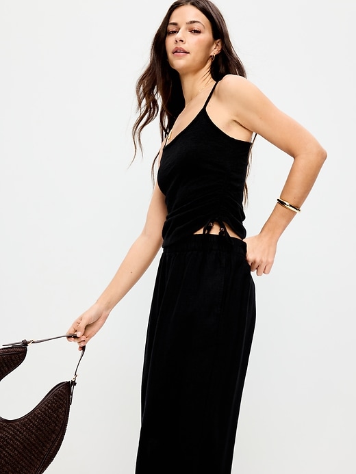 Image number 3 showing, Shirred Side Cami Tank Top