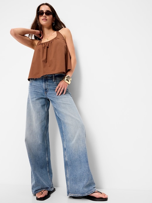 Image number 3 showing, Sleeveless Trapeze Tank Top