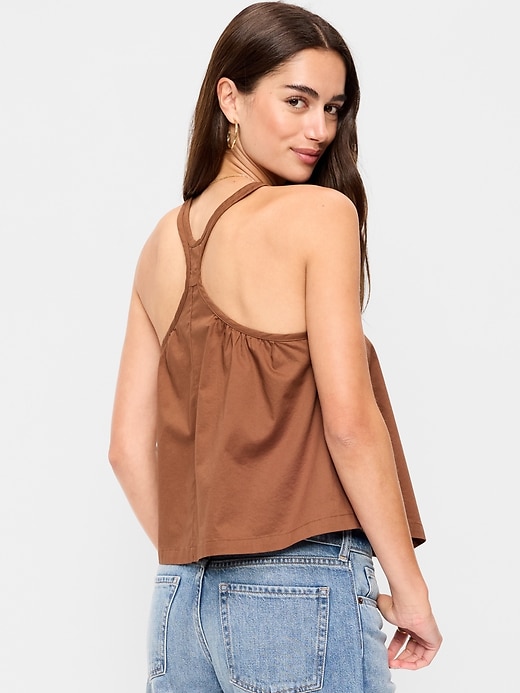 Image number 2 showing, Sleeveless Trapeze Tank Top