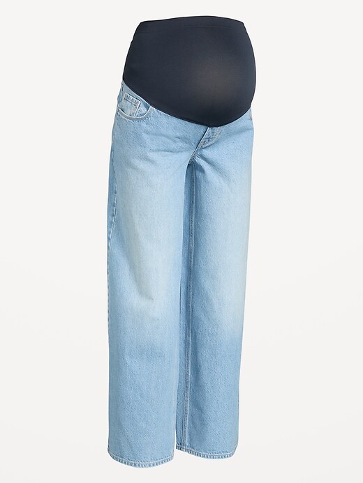 Old Navy — Maternity Full-Panel Wow Baggy Jeans