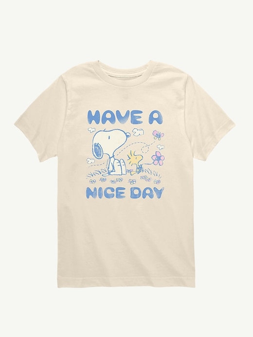 Image number 1 showing, Peanuts Snoopy And Woodstock Have A Nice Day Short Sleeve Graphic T-Shirt For Toddler