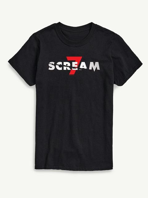 Scream 7 Logo Short Sleeve Graphic T-Shirt