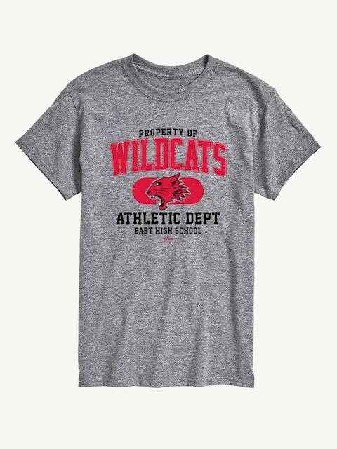 High School Musical Property Of Wildcats Short Sleeve Graphic T-Shirt