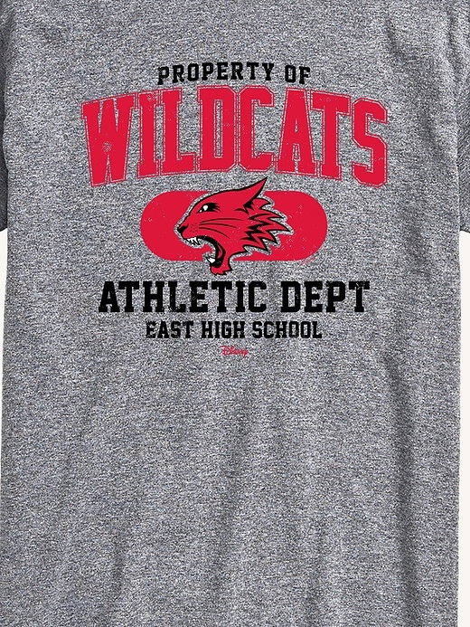 Image number 2 showing, High School Musical Property Of Wildcats Short Sleeve Graphic T-Shirt