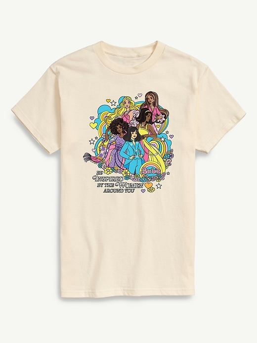 Image number 1 showing, Barbie Inspire Women Short Sleeve Graphic T-Shirt