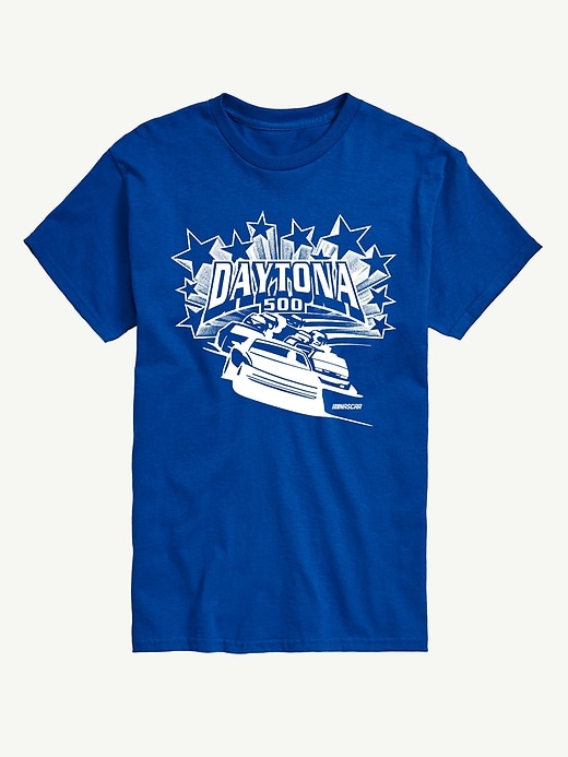 Image number 1 showing, NASCAR Daytona 500 Stars And Stripes Short Sleeve Graphic T-Shirt
