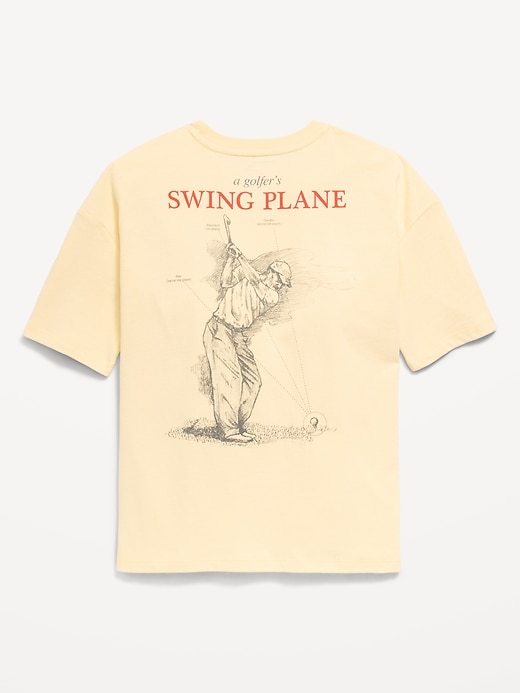 Image number 1 showing, PGA TOUR™ Oversized Gender-Neutral Graphic T-Shirt for Kids