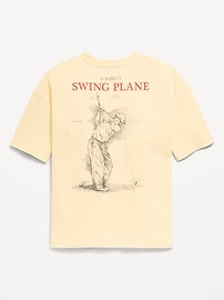 Image number 1 showing, PGA TOUR™ Oversized Gender-Neutral Graphic T-Shirt for Kids