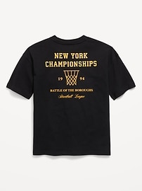 Image number 1 showing, Oversized Short-Sleeve Graphic T-Shirt for Boys