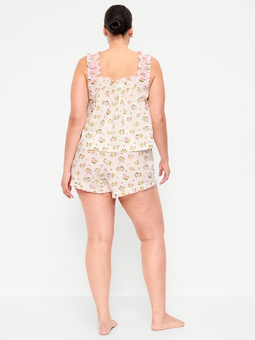 Image number 7 showing, Ruffled Pajama Tank and Shorts Set
