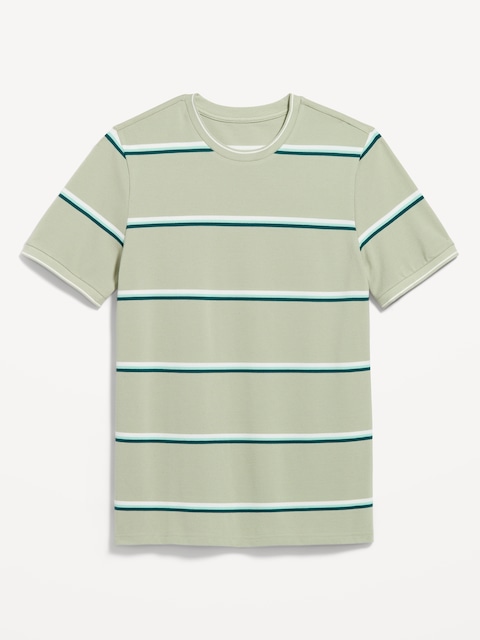 Crew-Neck Pique T-Shirt