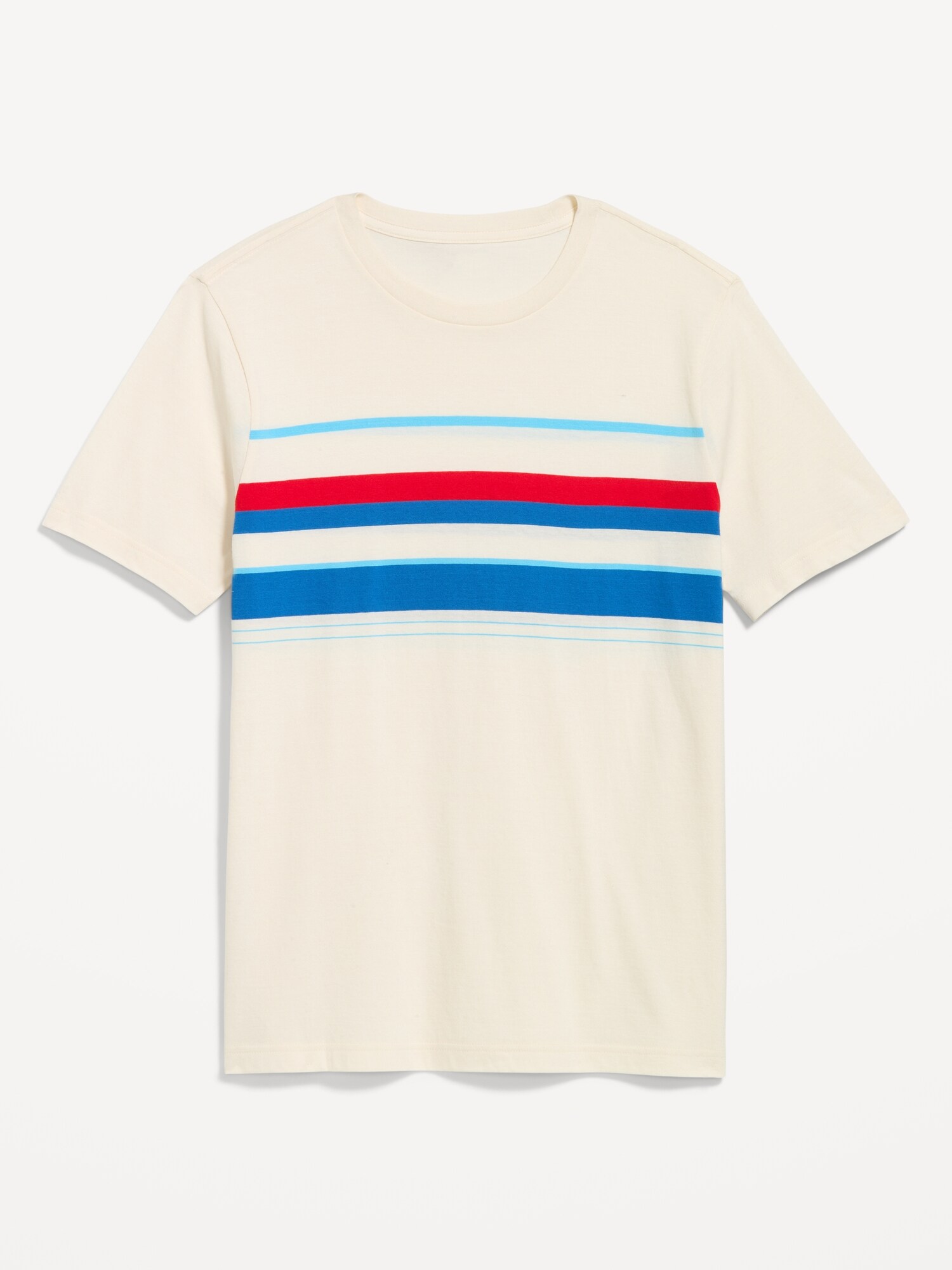 Мужская футболка Old Navy Soft-Washed Crew-Neck, цвет: Americana — фото 4
