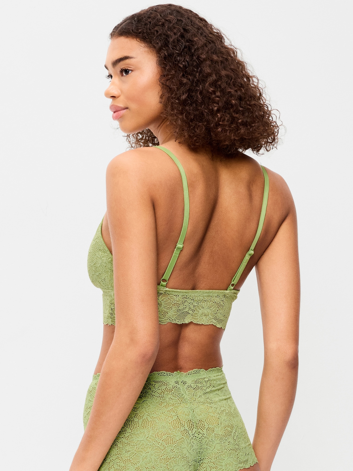 Lace Longline Bralette