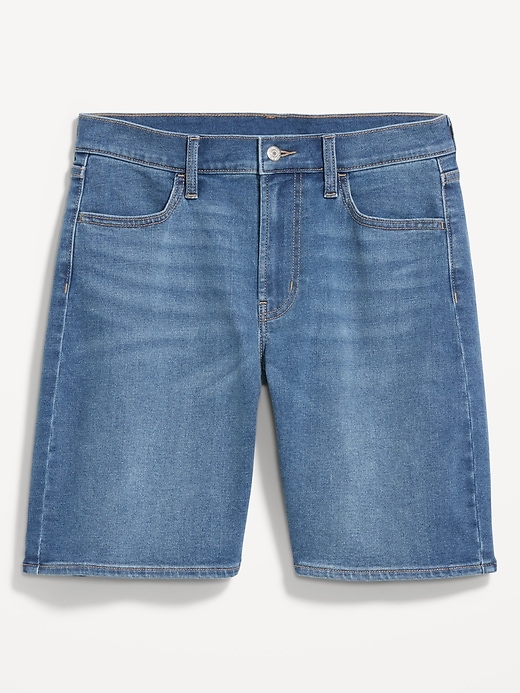 Image number 3 showing, High-Waisted Wow Jean Shorts -- 9-inch inseam