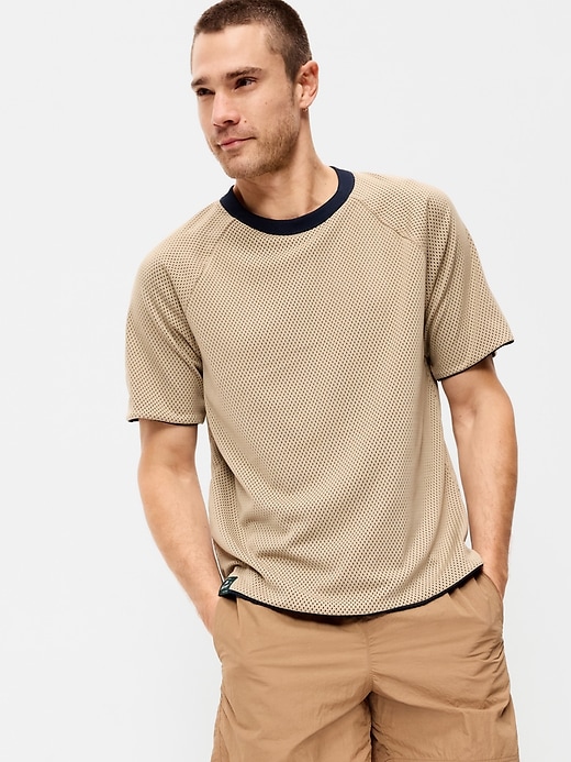 Image number 3 showing, Loose Mesh T-Shirt