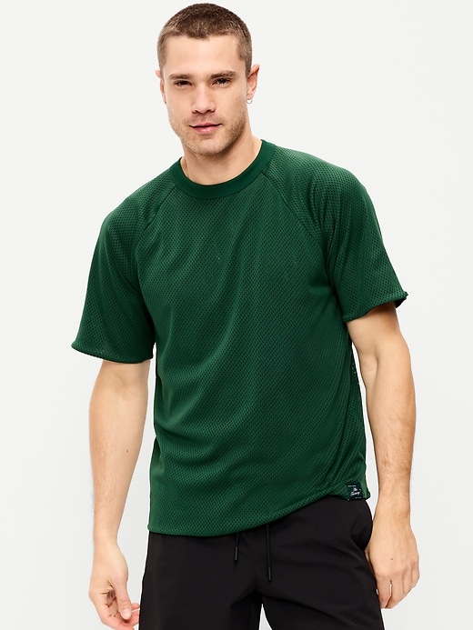 Image number 1 showing, Loose Mesh T-Shirt