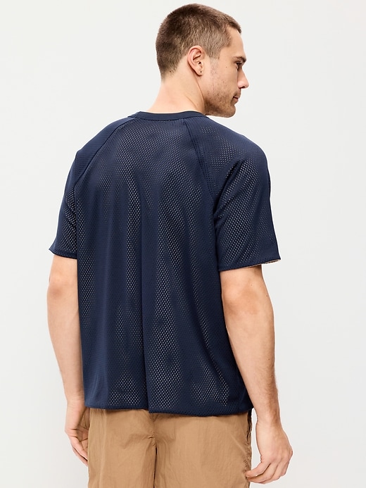 Image number 2 showing, Loose Mesh T-Shirt