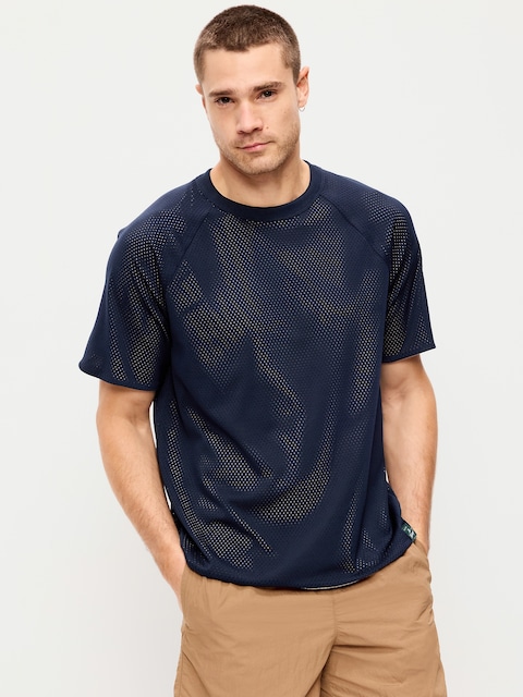 Loose Mesh T-Shirt