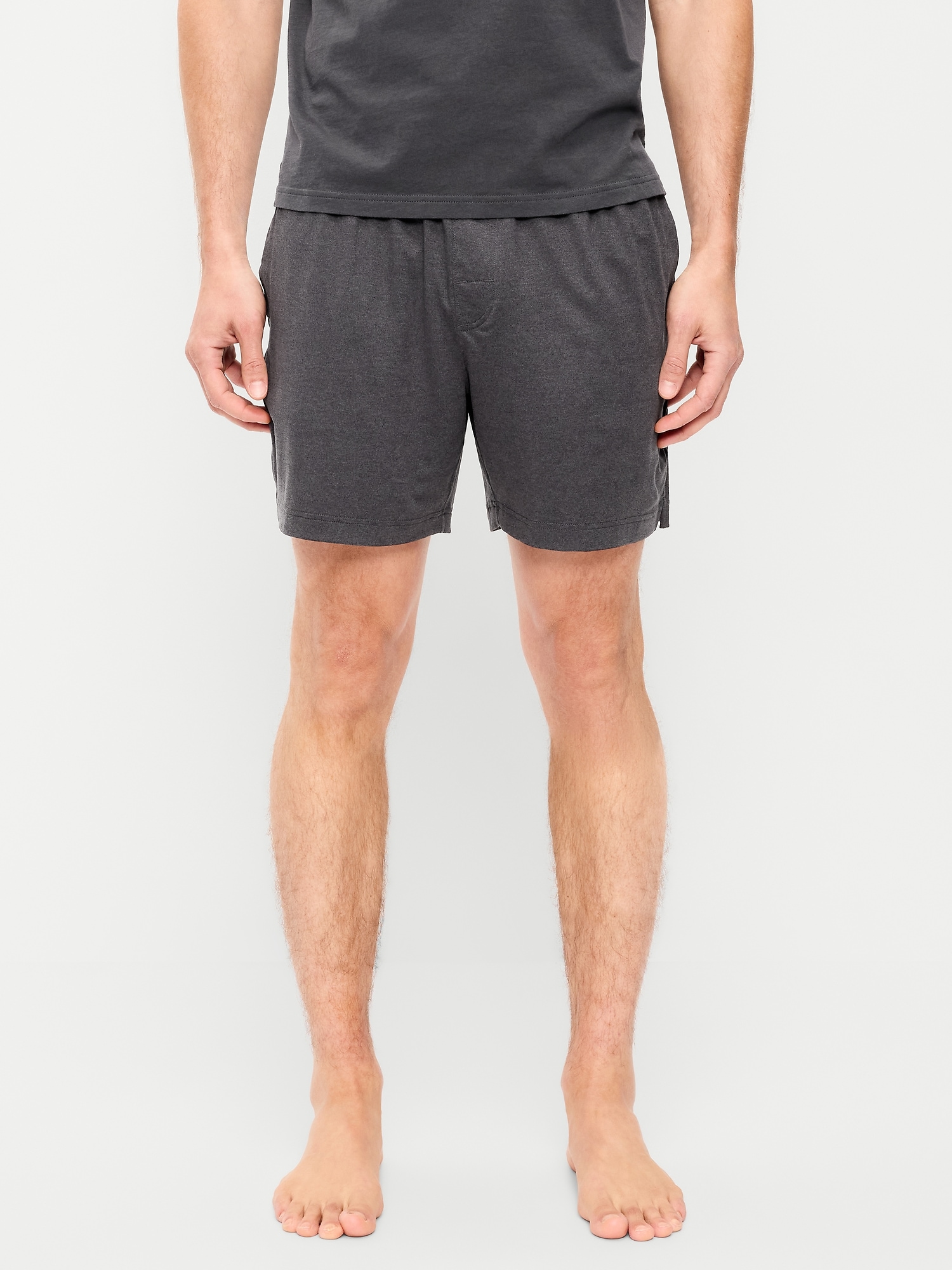 Jersey-Knit Pajama Shorts