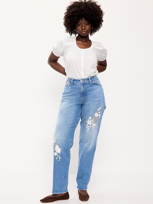 Image number 6 showing, Curvy High-Waisted OG Loose Jeans