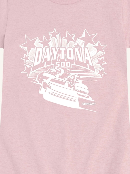 Image number 2 showing, NASCAR Daytona 500 Stars And Stripes Short Sleeve Graphic T-Shirt For Girls