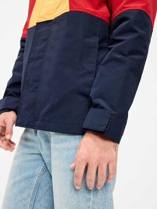 Image number 6 showing, Water-Resistant Relaxed Color-Block Jacket