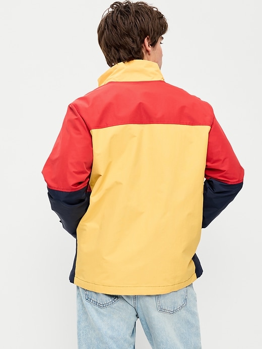 Image number 2 showing, Water-Resistant Relaxed Color-Block Jacket