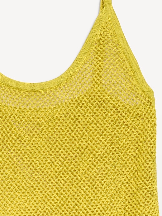 Image number 5 showing, Metallic Peplum Tank Top