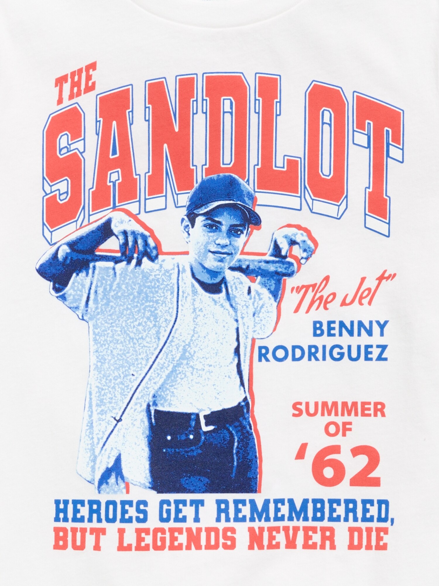 Детская футболка Old Navy The Sandlot™ Gender-Neutral Graphic, цвет: Белый — фото 2