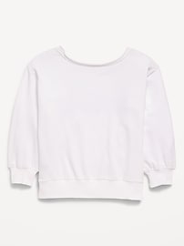 Image number 2 showing, Oversized Off-Shoulder Graphic Tunic Sweatshirt for Girls