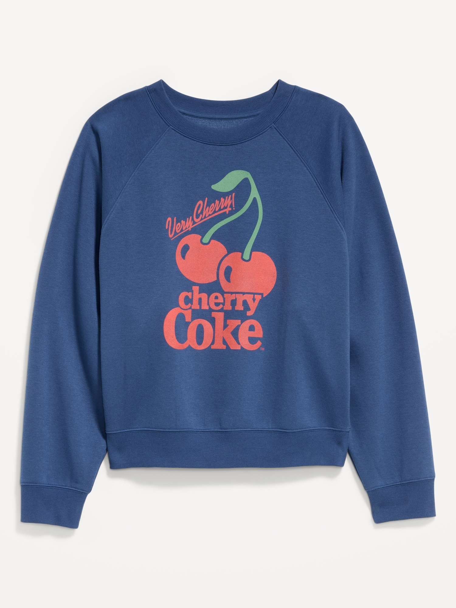 Oversized Raglan Graphic Sweatshirt