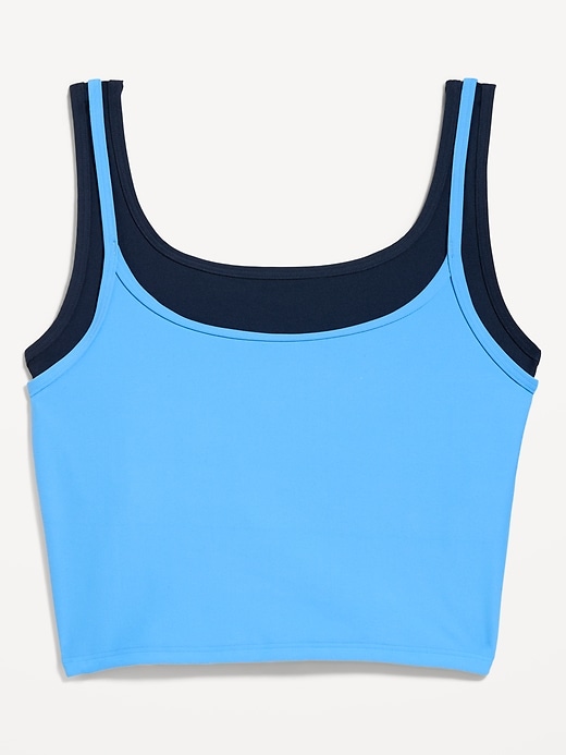 Image number 2 showing, PowerSoft Layered Longline Bra