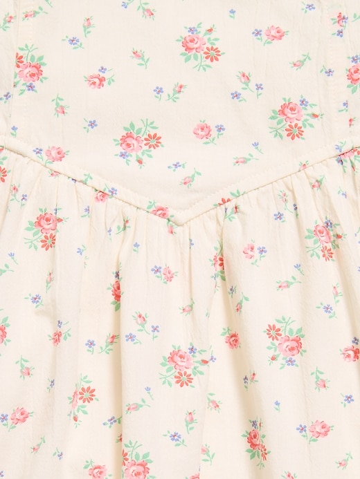 Image number 3 showing, Printed Sleeveless Fit and Flare Dress for Girls