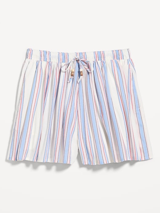 Image number 4 showing, High-Waisted Drapey Skirt Short