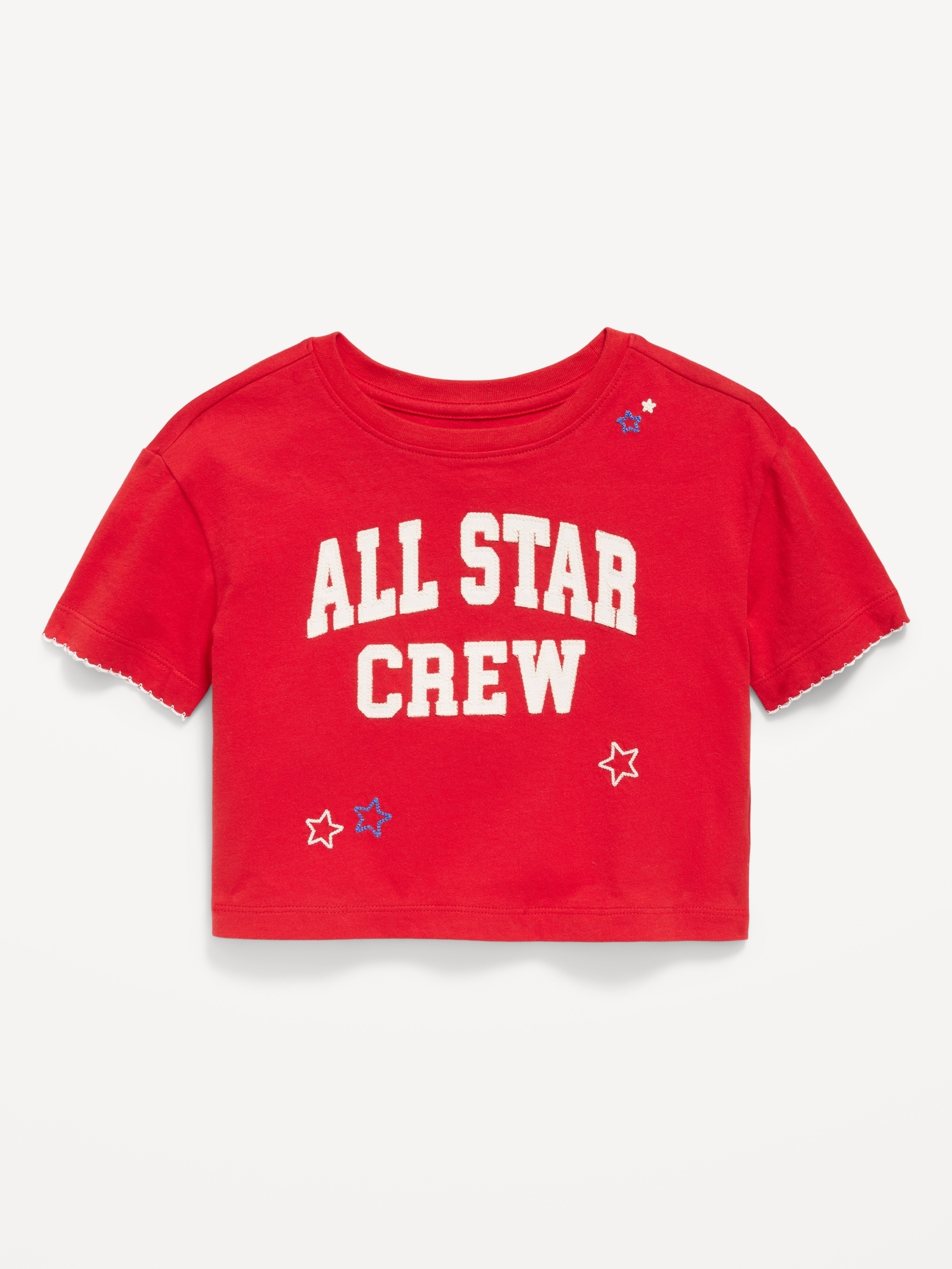 Short-Sleeve Boxy Graphic T-Shirt for Toddler Girls