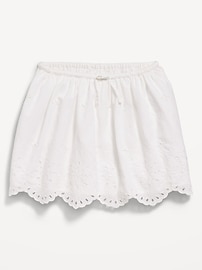 Image number 4 showing, Eyelet Trim Skirt for Girls