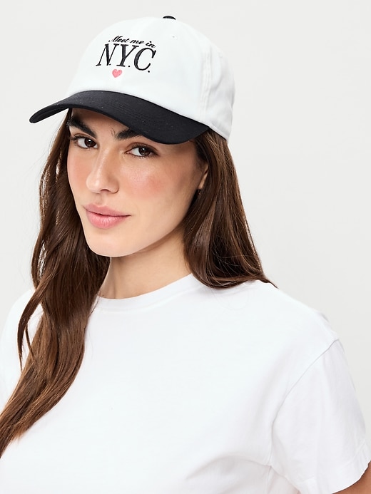 Graphic Baseball Cap for Women from Old Navy - $8.49