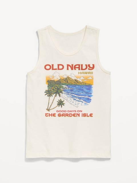 Logo-Graphic Tank Top for Boys