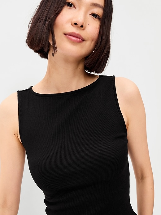 Image number 4 showing, Fit & Flare Drop-Waist Mini Dress