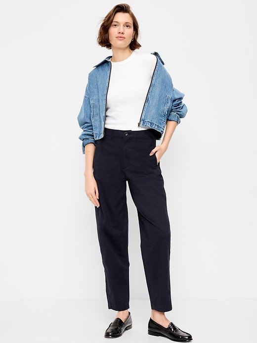 Image number 1 showing, High-Waisted OGC Chino Tapered Straight Pants