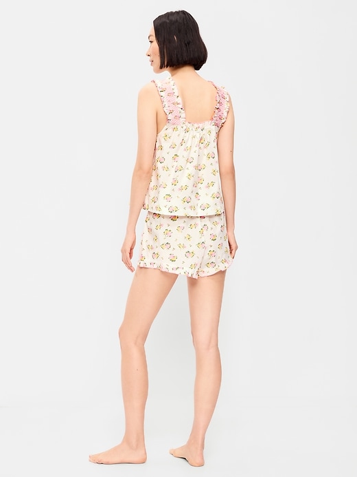 Image number 2 showing, Ruffled Pajama Tank and Shorts Set