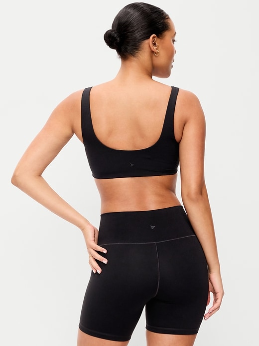 Image number 2 showing, Light Support StudioSmooth Square-Neck Sports Bra