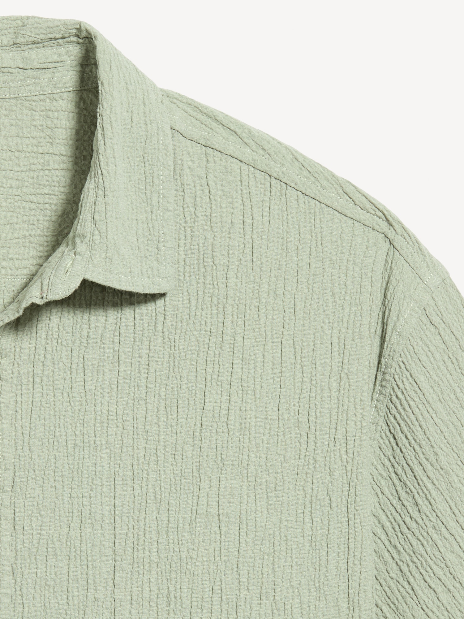 Loose Fit Textured Shirt