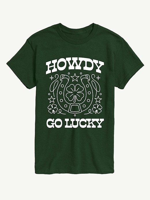 Image number 1 showing, Howdy Go Lucky Short Sleeve Graphic T-Shirt