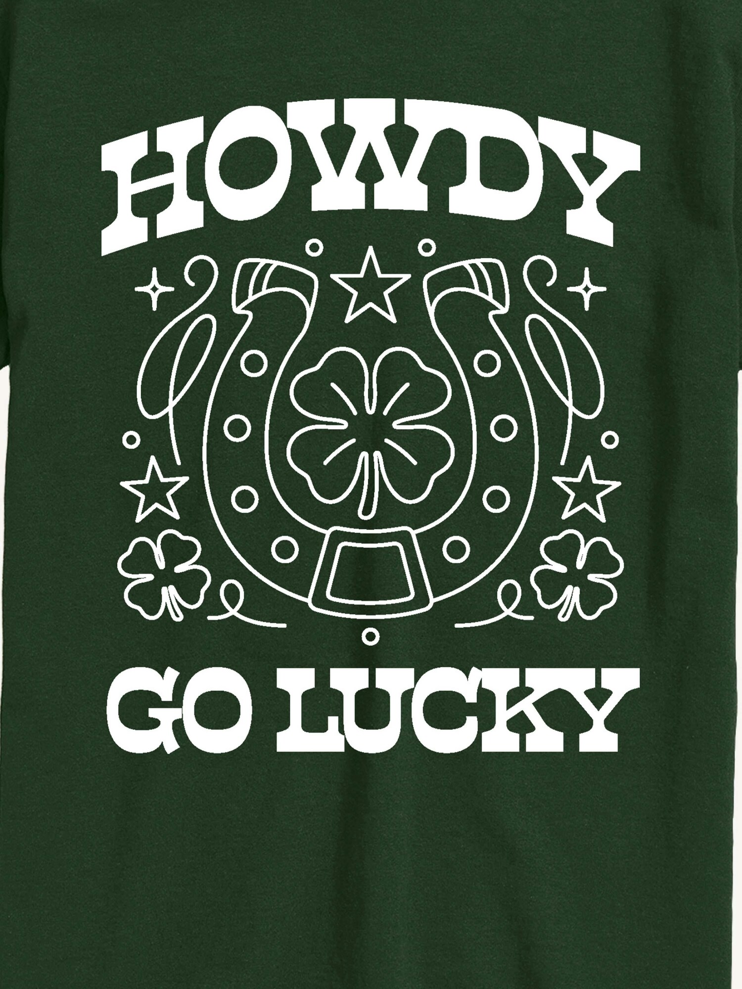 Мужская футболка Old Navy Howdy Go Lucky Short Sleeve Graphic, цвет: Тёмно-зелёный — фото 2